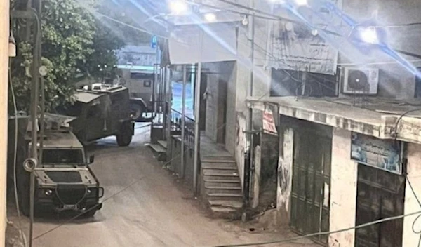 Israeli occupation forces storm the al-Far'a refugee camp, West Bank, Palestine on June 20, 2024. (Social media)