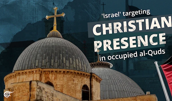 'Israel' targeting Christian presence in occupied al-Quds