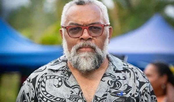 Emmanuel Tjibaou becomes the second independence MP in New Caledonian history after 40 years, undated. (AFP)