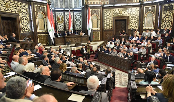 Syria’s 2024 legislative elections committee on July 8, 2024. (Syrian People’s Assembly)