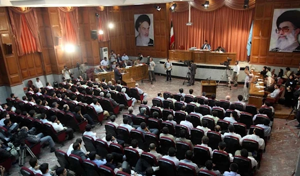 One of Iran's courts in an undated photo (AFP)