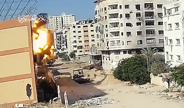 Al-Qassam destroy Merkava tanks, share footage of complex Gaza ambush