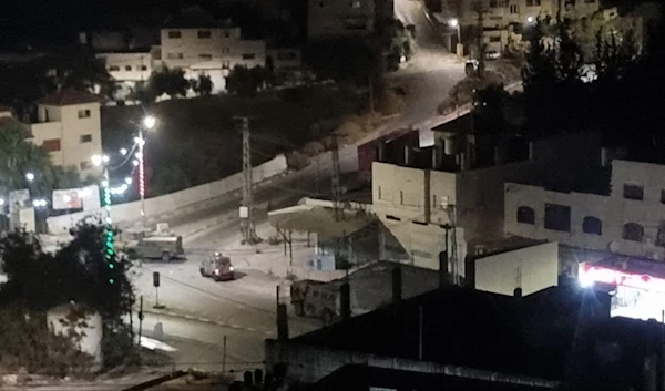 Israeli military vehicles storming the eastern neighborhood of Jenin, July 17, 2024 (Social Meida)