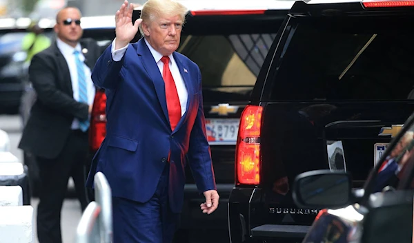 Former U.S. President Donald Trump in New York City on August 10, 2022. (AFP)