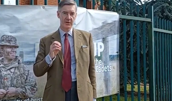 Britain Tory backbencher says he'd like to "build a wall" in recording