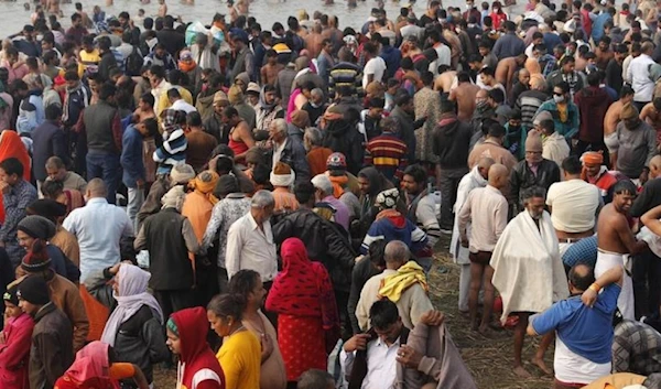 A religious gathering in northern India has been rocked by a deadly stampede. July 2, 2024. (AP)