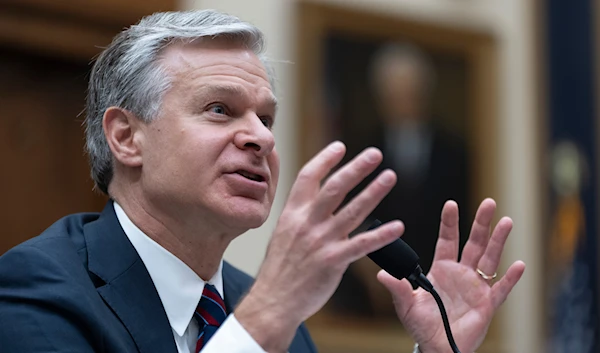 FBI Director Christopher Wray testifies before a House committee about the July 13 shooting at a campaign rally in Butler, Pennsylvania, July 24, 2024, on Capitol Hill (AP)