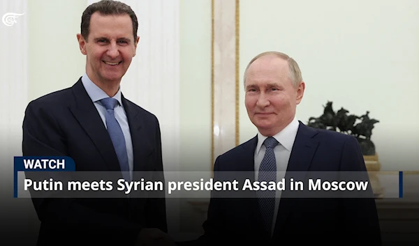 Putin meets Syrian president Assad in Moscow