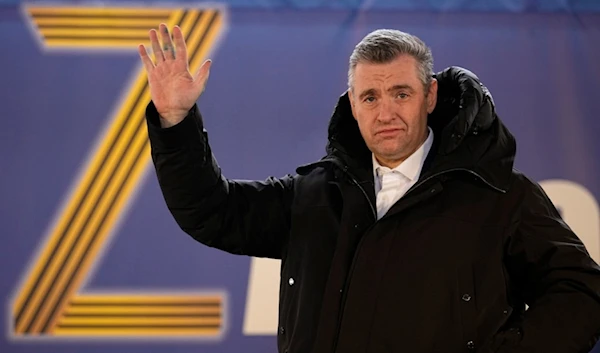 Leonid Slutsky, leader of the Liberal Democratic Party of Russia (LDPR), Moscow, Russia, Friday, Feb. 23, 2024. (AP)