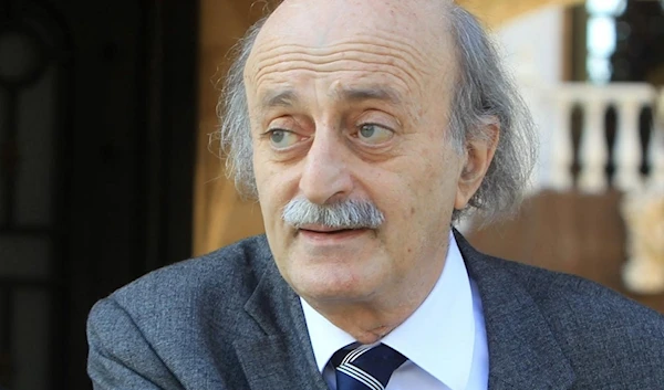 Former chief of Lebanon’s Progressive Socialist Party Walid Jumblatt (Lebanon's NNA)