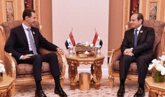 Al-Assad, el-Sisi discuss regional issues, Gaza ceasefire over a call