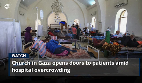 Church in Gaza opens doors to patients amid hospital overcrowding