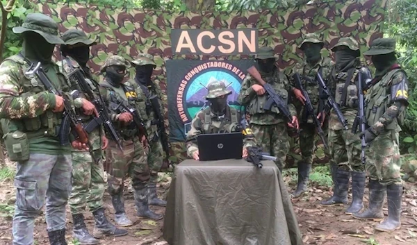 Members of "Los Pachenca", a Colombian paramilitary group. (Social Media)