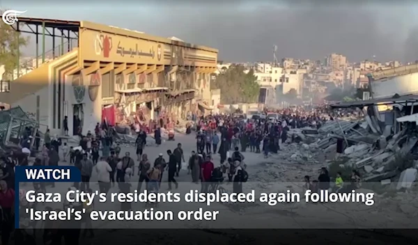 Gaza City's residents displaced again following 'Israel’s' evacuation order