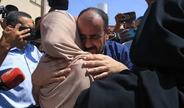 Former Gaza hospital director Mohammed Abu Salmiya is among the Palestinian detainees who say they were 'tortured' in Israeli prisons, undated. (AFP)