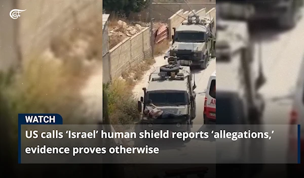 US calls ‘Israel’ human shield reports ‘allegations,’ evidence proves otherwise