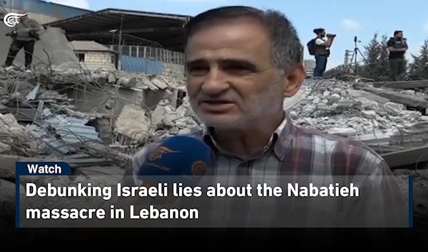 Debunking Israeli lies about the Nabatieh massacre in Lebanon