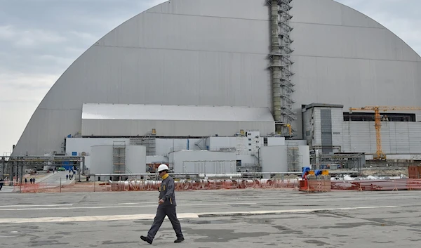 The Chernobyl nuclear plant on April 26, 2017. (AFP)