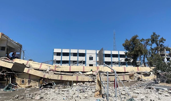 Gaza genocide: Mustafa Hafez School strewn with massacred bodies