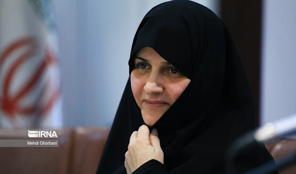 Former first lady Jamileh Alamolhoda, widow of late husband Ebrahim Raisi (IRNA)