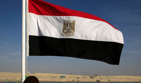 The flag of Egypt is pictured in Ismailia, Egypt, Wednesday, Feb. 4, 2015. (AP)