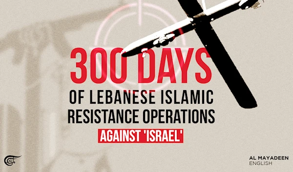 300 days of Lebanese Islamic Resistance operations against 'Israel'