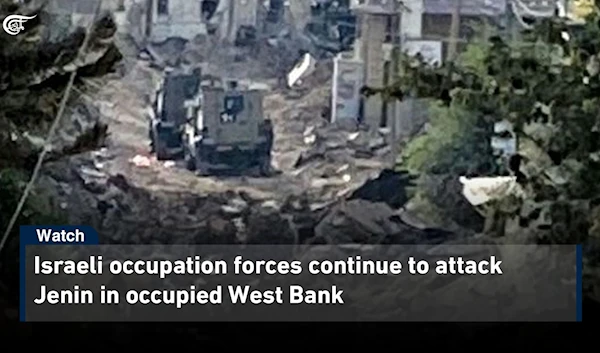 Israeli occupation forces continue to attack Jenin in occupied West Bank