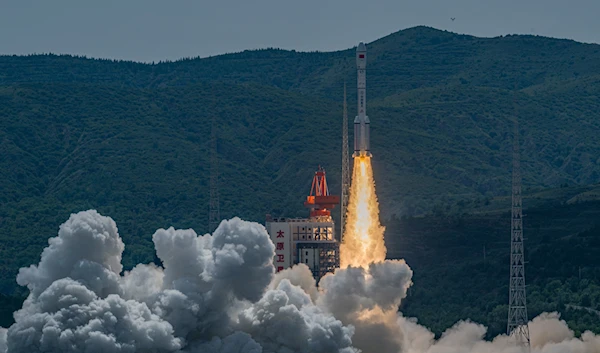 Scenes from China's launch of the first 18 satellites of its constellation plan, August 6, 2024 (X/WuLei2020)