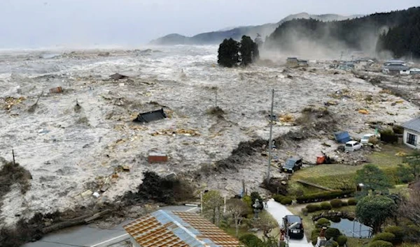 A 7.1 magnitude earthquake struck southern Japan, triggering a tsunami that has reached western Miyazaki prefecture on Thursday 8,8, 2024. (X)