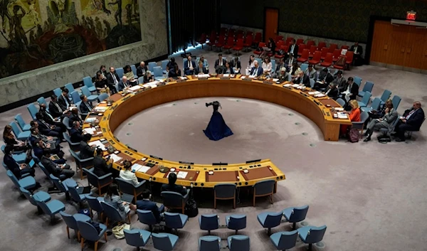 The Security Council meets at the United Nations headquarters, Tuesday, July 2, 2024. (AP Photo/Julia Nikhinson)