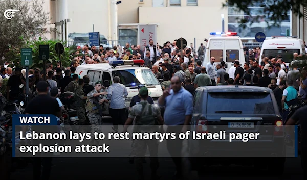 Lebanon lays to rest martyrs of Israeli pager explosion attack