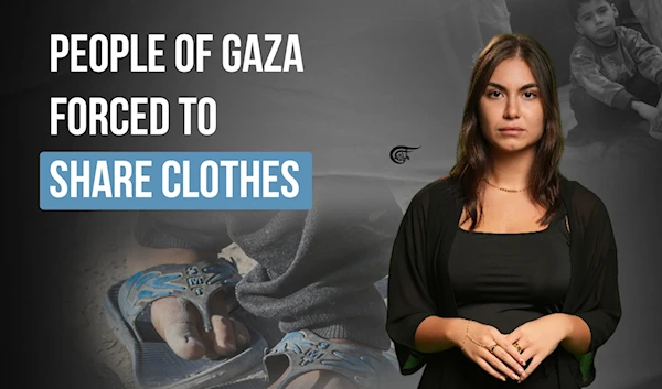 People of Gaza forced to share clothes