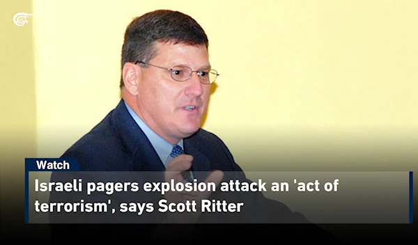 Israeli pagers explosion attack an 'act of terrorism', says Scott Ritter