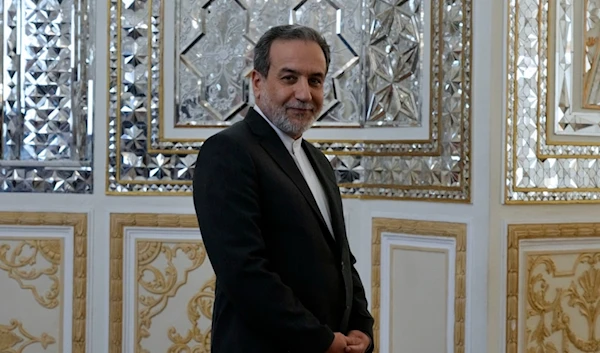 Iranian Foreign Minister Abbas Araghchi prior to welcoming Qatari Prime Minister and Foreign Minister Sheikh Mohammed bin Abdulrahman Al Thani for their meeting, in Tehran, Iran, Monday, Aug. 26, 2024.