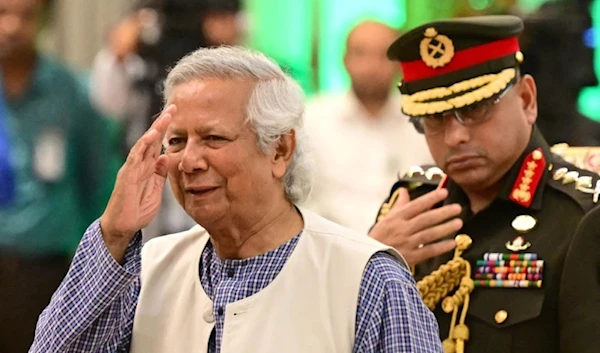 Nobel Peace laureate Muhammad Yunus sworn in as chief adviser of Bangladesh’s interim government in Dhaka on August 8, 2024. (AFP).