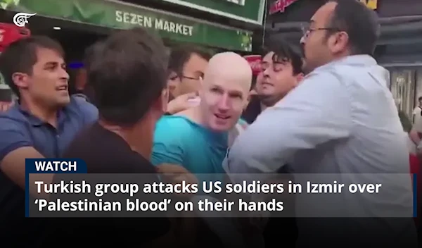 Turkish group attacks US soldiers in Izmir over ‘Palestinian blood’ on their hands