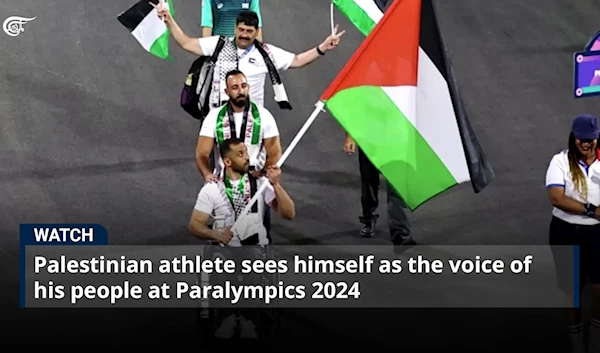 Palestinian athlete sees himself as the voice of his people at Paralympics 2024