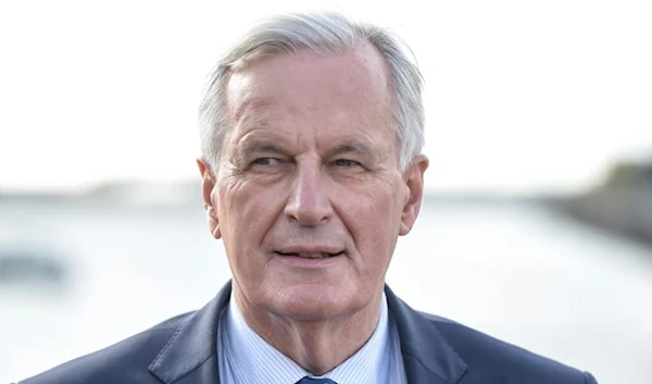 Michel Barnier was at the Elysée Palace on September 4, 202. (AFP)