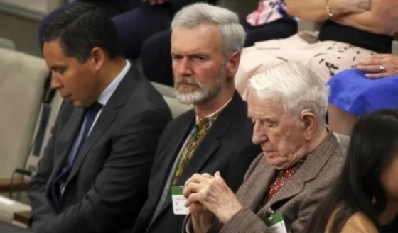 Yaroslav Hunka was honored in the House of Commons in Ottawa, Ontario, on September 22, 2023. (AP)