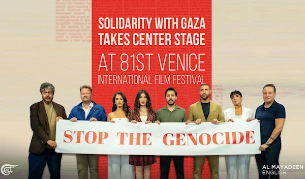 Solidarity with Gaza takes center stage at 81st Venice International Film Festival