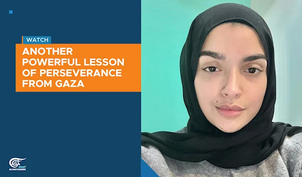 Another powerful lesson of perseverance from Gaza