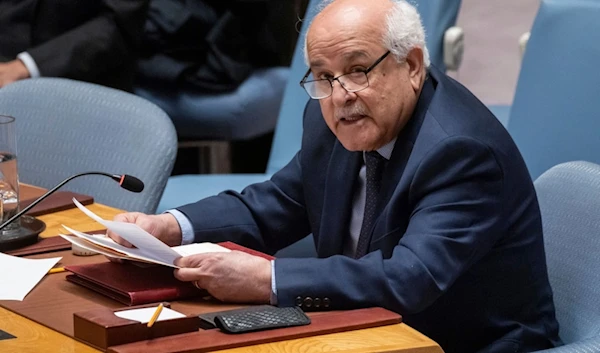 Palestinian UN envoy urges action to halt genocide in Gaza